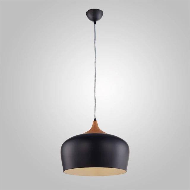 Restaurant Home Living Room Loft Adjustable Height Modern Nordic Industrial Style Iron Black Pendant Light