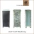 Import Retro Wooden Chest Antique Painted Cabinet Vintage Home Decoration Furniture from China