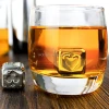 Reusable ice cubes poker cards whiskey stones