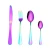 Import Reusable stainless steel restaurant flatware set stainless steel silverware knife fork tea spoon set from China