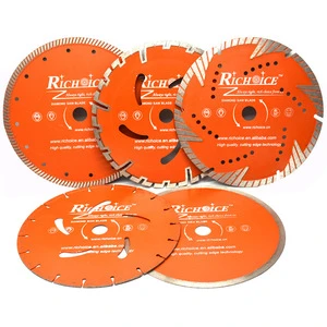 RICHOICE 180mm Hot Pressed Diamond Saw Blade for Marble Granite Stone Cutting