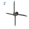 Rictron 60cm High Resolution  Wireless 3D  hologram Fan 4 Blades Advertising   Player