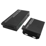 RJ45 Ethernet Transceiver Fiber Optic 100M Mini 8Port  Media Converter
