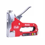 Ronix Model RH-4804 Manual Heavy Duty 3-in-1 hot Staple Nail Gun Nail, GS Staple Gun