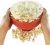 Import Round shape collapsible microwave silicone popcorn popper,silicone popcorn maker from China