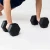 Import Rubber coated  hex weight lifting Dumbbell Set from China