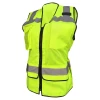 safety fluorescent working ansi uniform designs for women working reflective vests