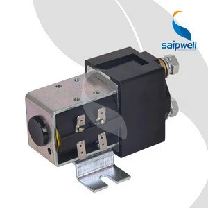 Saipwell/Saip 200A/400A/600A 24V DC contactor with Micro-siwtch SZJW200A DC Contactor