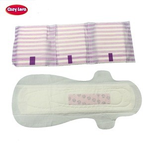 sanitary pad with wings for the Canada market
