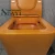 Import SDAYI  Bathroom Matt orange Black Luxury Ceramic Wall Mounted Toilets Modern Wall Hung Toilet WC toilet basin in bathroom from China