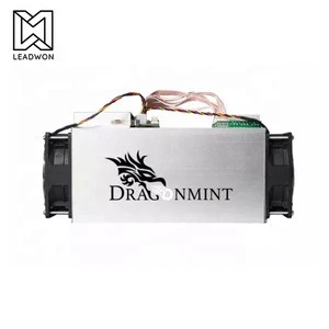 Second Hand DragonMint T1 Miner with PSU 16TH 1480W SHA256 Used Halong Mining Machine