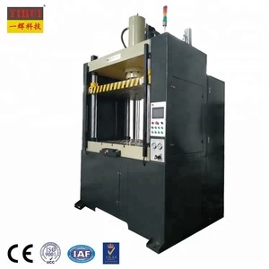 Servo driven double action deep drawing 150 ton hydraulic machine for stainless steel cookware machine or other metal processing