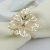 Import Set of 4 Alloy Fancy Napkin Ring With Hollow Out Flower for Wedding Banquet Christmas Dinner Home Decor from China