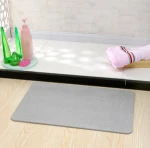 SGS,CE certificate eco-friendly non-slip antibacterial anti-mould fireproof easy to clean durable dry quickly diatomite bath mat