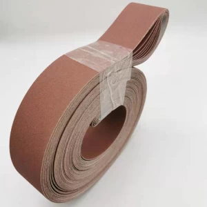 SHARPNESS Hot Sale J-weight Flexible Cloth Abrasive Sanding Belt TJ538 3500x50mm Grit60/80/100/120/150/180/240/320/400 for Metal