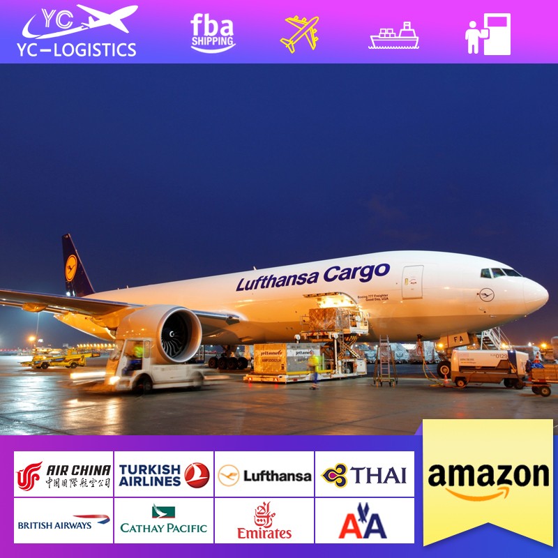 Shenzhen air cargo agent from China to USA CA UK FBA Amazon