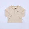 SIIS high quality kids apparel long sleeve baby t-shirt organic cotton baby clothes from China
