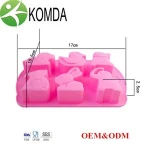 silicone cake baking butter mold customized goods 3d silicone mold bakeware baking whale animal shape biscuit mold