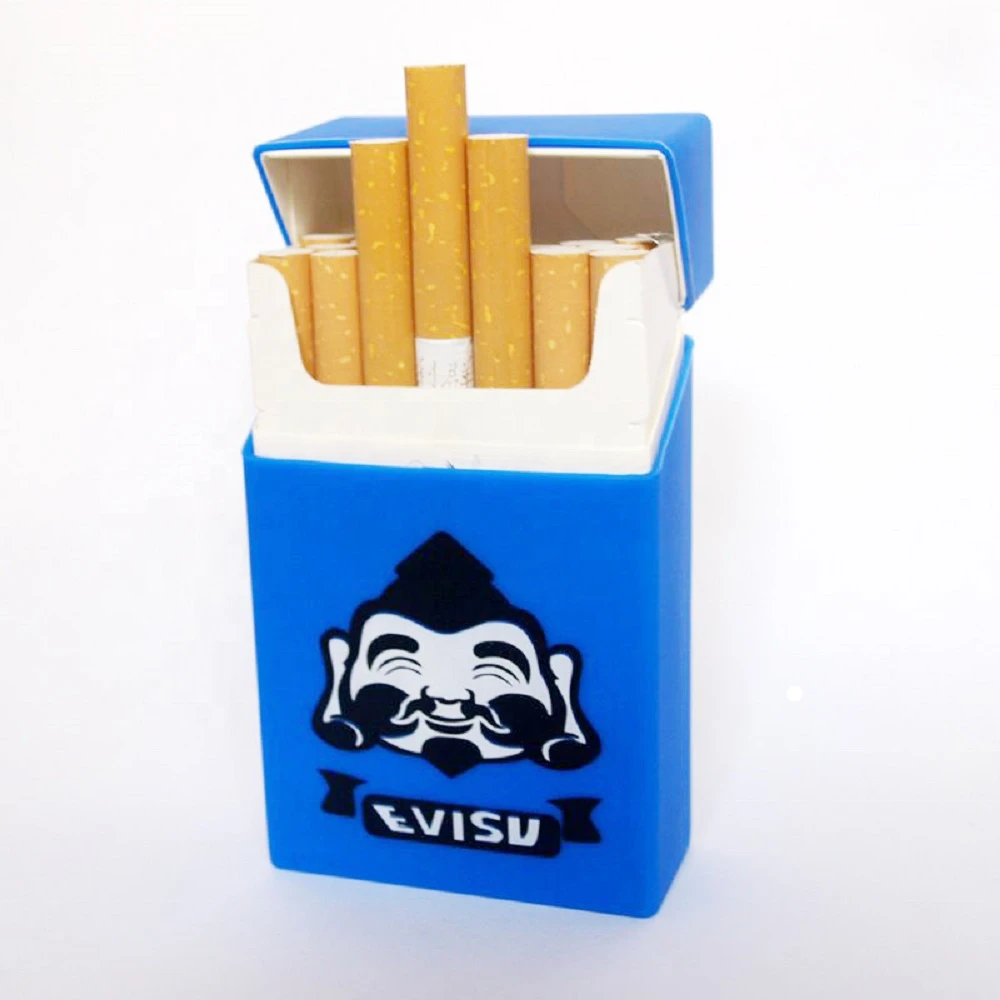 Silicone Cigarette Case Eco Friendly Sale Rubber Cigarette Case Over Wholesale to US Market Promotional Gift Cigarette Box