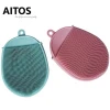 Silicone Dish Sponge Cleaning Brush For Washing Dish AITOS Dish Supplies Anti-bacterial Easy Clean Heat Resistant