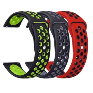 Silicone Watch Band For samsung galaxy gear s4 watch silicone band 22mm 20mm
