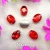Import Silver claw settings 7 sizes Oval shape glass Crystal Sew on rhinestone beads garment accessories stitching trimming beads from China