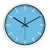 Import Simple round plastic silent  quartz analog wall clock from China