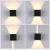 Import Simple style adjustable double-headed hotel home stairs ip65 6 10 w led wall light from China