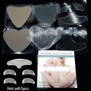 Skin Care Anti Aging Anti Wrinkle Silicone Chest Breast Pad