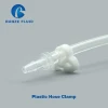 small adjustable plastic hose clamps for peristaltic tubing