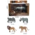 Import Small Animal 4PCS Stimulation Zoon Animal Toy Four mixed packages Twelve Animals With Plant Model Toy Play Set from China