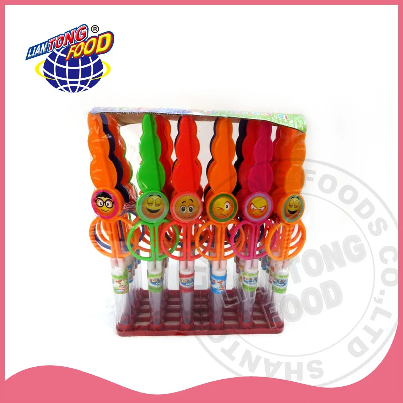 Small scissors toy with candy