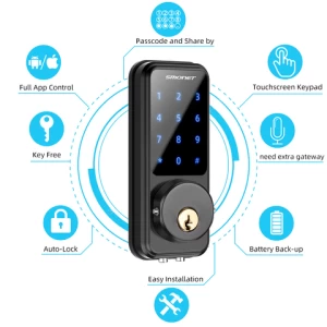 Smart Lock Password Key Digital Wifi Smart Door Lock Digital Lock