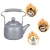 Import Smooth curved design exquisite shading design traditional Chinese art tea sets with teapot from China