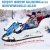 Import Snow Ski Toys Inflatable snow Tube Inflatable folding portable Snow Sled for Kids and Adults from China