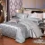 Import Soft Jacquard duvet cover set luxury queen bedding set brand bed comforter set from China