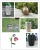 Import solar big net lighting candle plastic lantern led garden light led lights with outdoor decoration from China