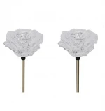 Solar Powered  Garden Stake Backyard Color Change dusk to dawn solar led rose Lights