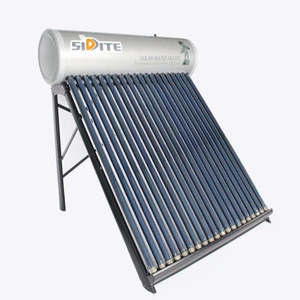 Solar Water Heater Copper Coil Pre-heat Type Vacuum Tubes Stainless Steel Inner Tank 200L Solar Water Heater for Home Use