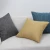 Import Solid color linen decorative cushion cover 45*45cm from China