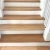 Import Solid Wood stair tread solid wood step Interior Indoor wooden stair design parts from China