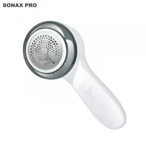 SONAX PRO 360 Degree Rotation Battery Clothes Shaver Electric White Portable Lint Remover Woolen Clothes Eco-friendly