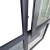 Soundproof double glazed insulated aluminium casement windows design