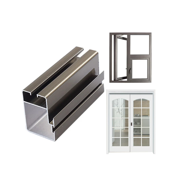 South Africa Anodized Corrosion Prevention China Supplier Aluminium Facade Profile of Sliding Windows and Doors Frame