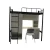 Import Space-Saving Design Full Metal Loft Bed with Ladder and desk from China