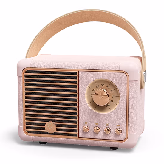 Compact Retro Bluetooth Speaker with Powerful Sound Quality</span>