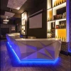 Specialized custom made bar furniture commercial diamond wine bar counter nightclub furniture for sale