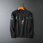 Spring and autumn comfortable soft sweater mens high-quality fashion new letter pattern round neck pullover sweater