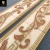 Import Springle Luxury ceramic glossy tile accessories gold mirror wall bathroom border tiles from China