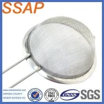 Ss 18/8 Food Grade Mesh Strainer Colander